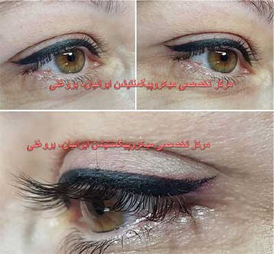 تاتو خط چشم تهران