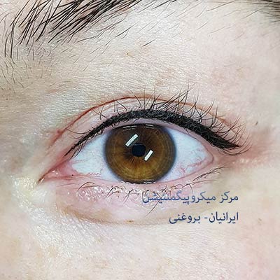 تاتو خط چشم سعادت آباد