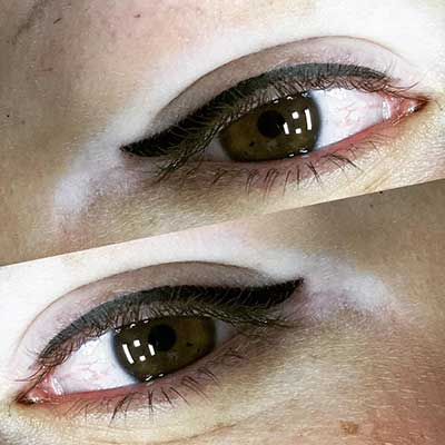 تاتو خط چشم سعادت آباد